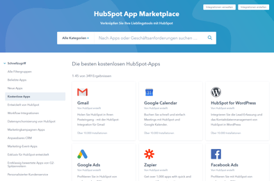 5 nützliche Hubspot-Integrationen