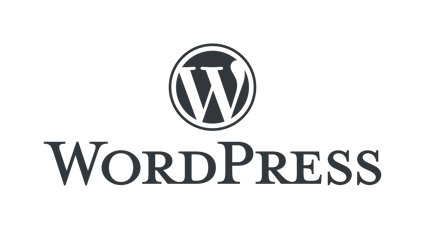 3 Möglichkeiten, wie WordPress Sie mehr kosten kann als HubSpot - Wordpress Logo in schwarz weiß